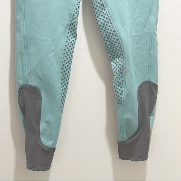 SMARTPAK Women’s Sea Foam Green Equine Breeches Dressage Esquestrian Size 30R - Picture 6 of 9